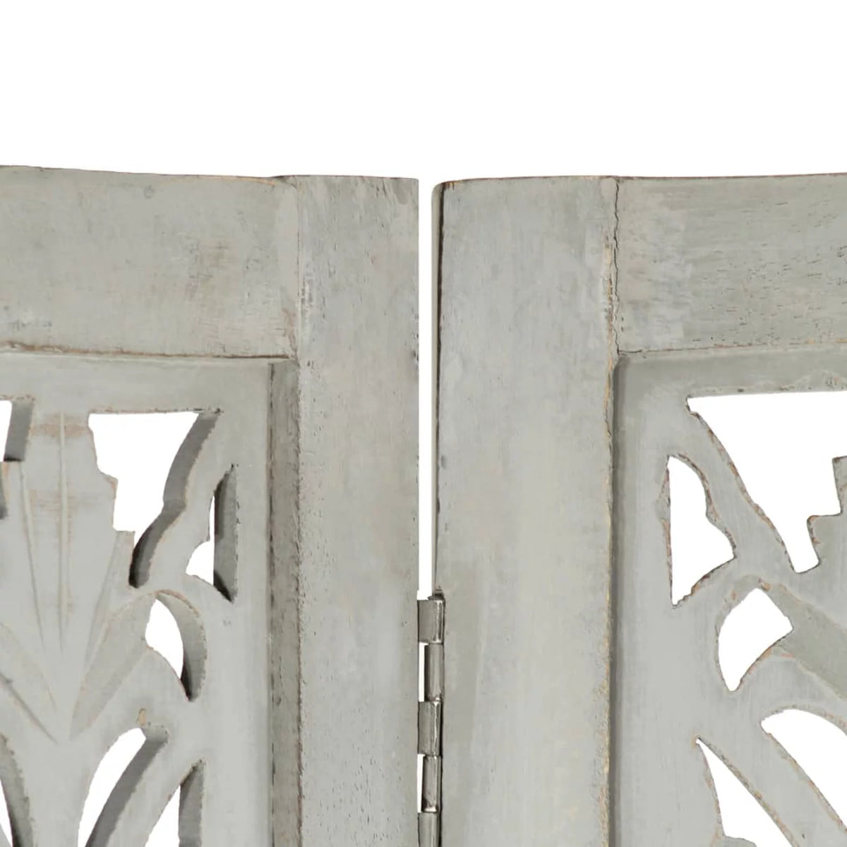 Hand Carved 5-Panel Mango Wood Room Divider T98930