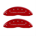Red Powder Coat Caliper Cover H9811