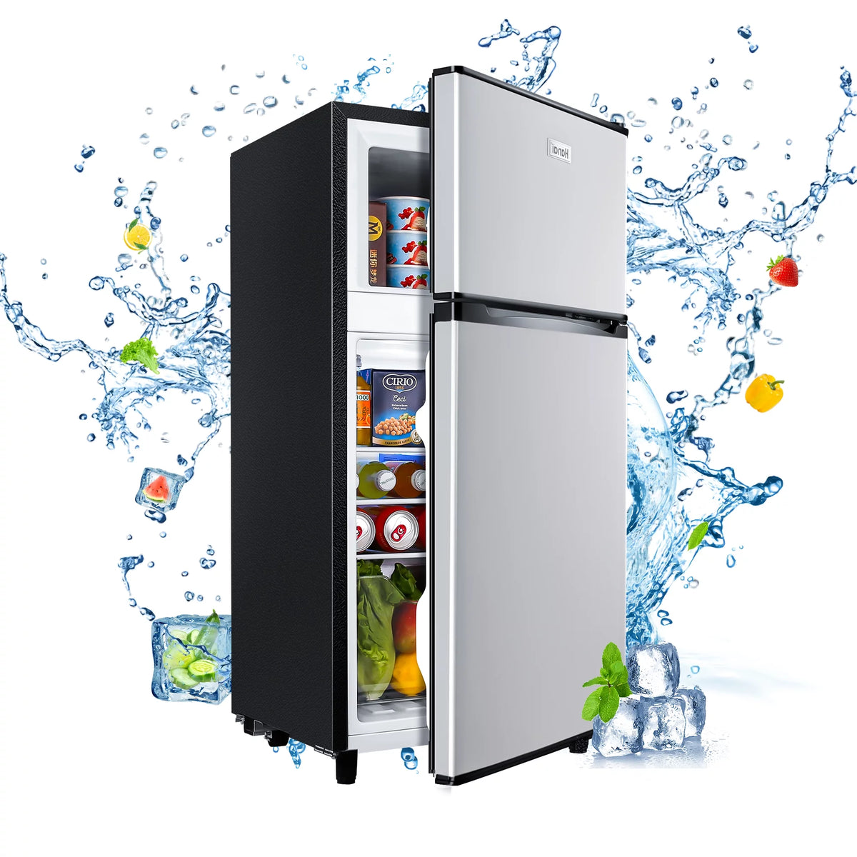 3.5 Cu ft Two Door Mini Fridge A7318