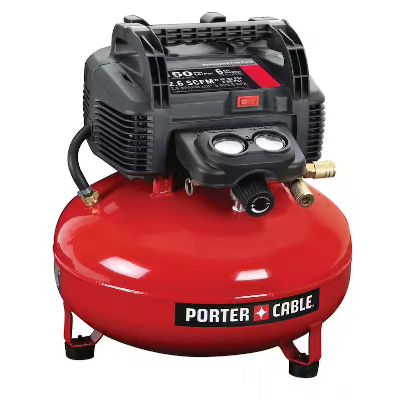 6 Gal. 150 PSI Portable Electric Pancake Air Compressor B8002