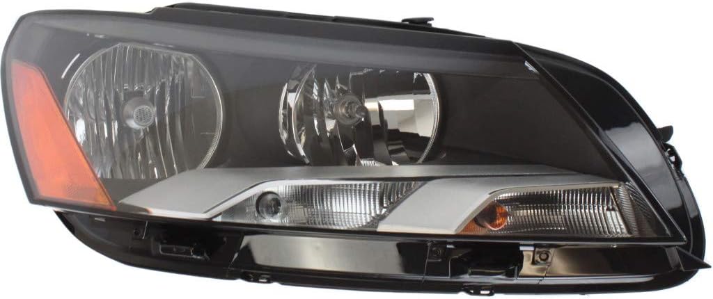 Passenger Side Headlight Assembly for Volkswagen Passat 2012 2013 2014 2015 Q9291
