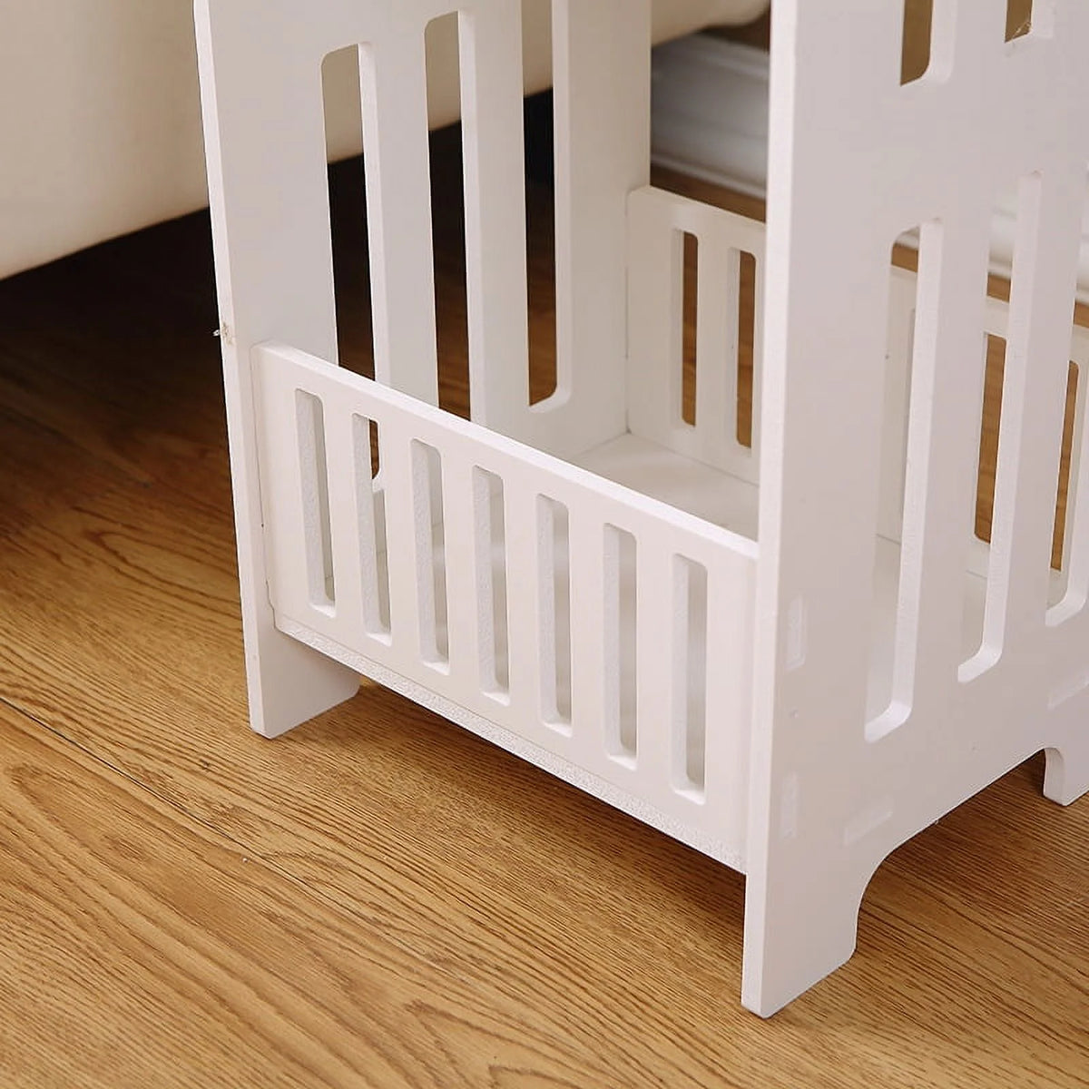 White Square Nightstand B455