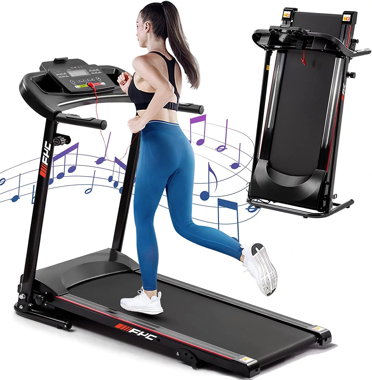 2.5HP Folding Incline Treadmill U824517