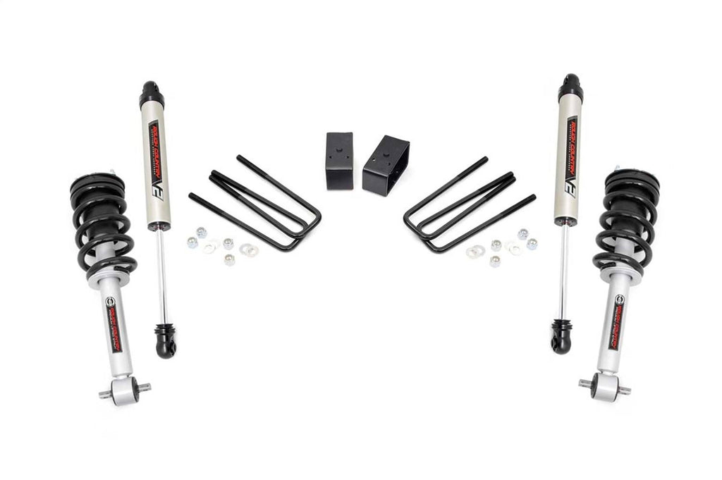 3.5 inch Suspension Lift Kit N3 Struts V2 Shocks for 07-13 Silverado Sierra 1500 2WD Cast Steel T3425