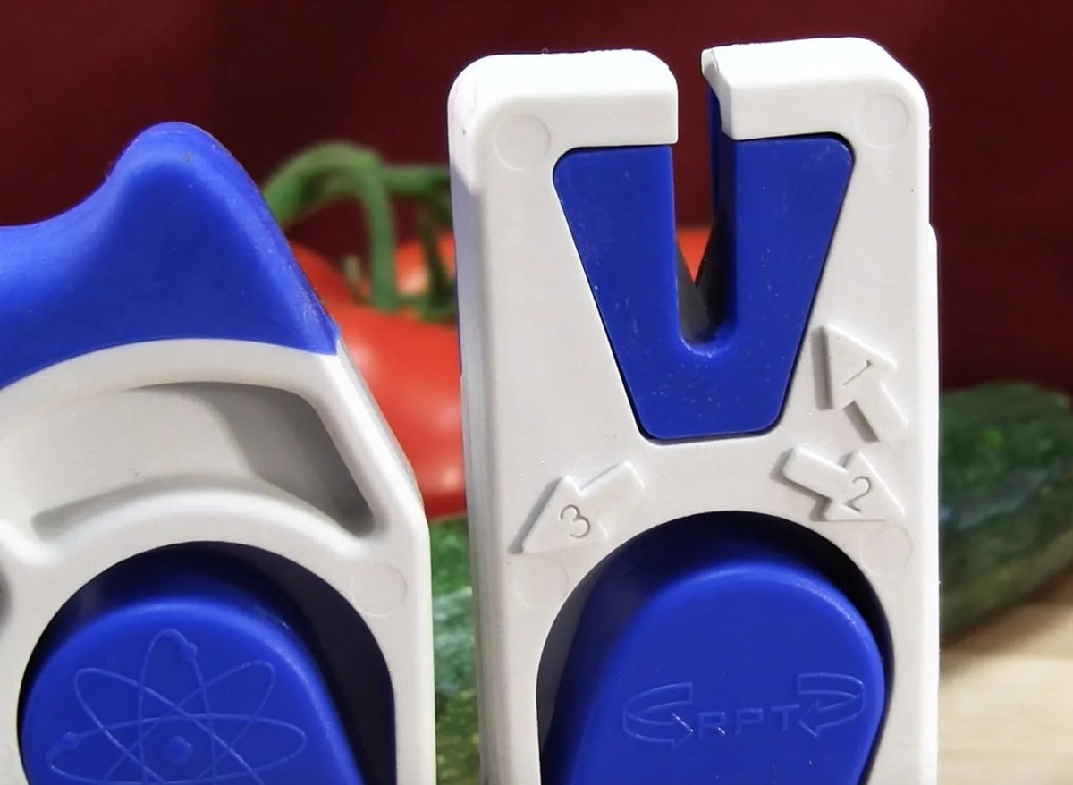 Knife Sharpener for Straight Edge and Serrated Knives D41572