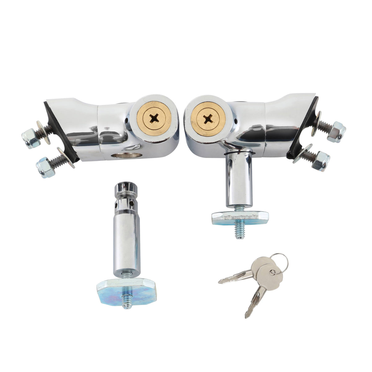 Locking Hood Catch Kit, Chrome Z7388
