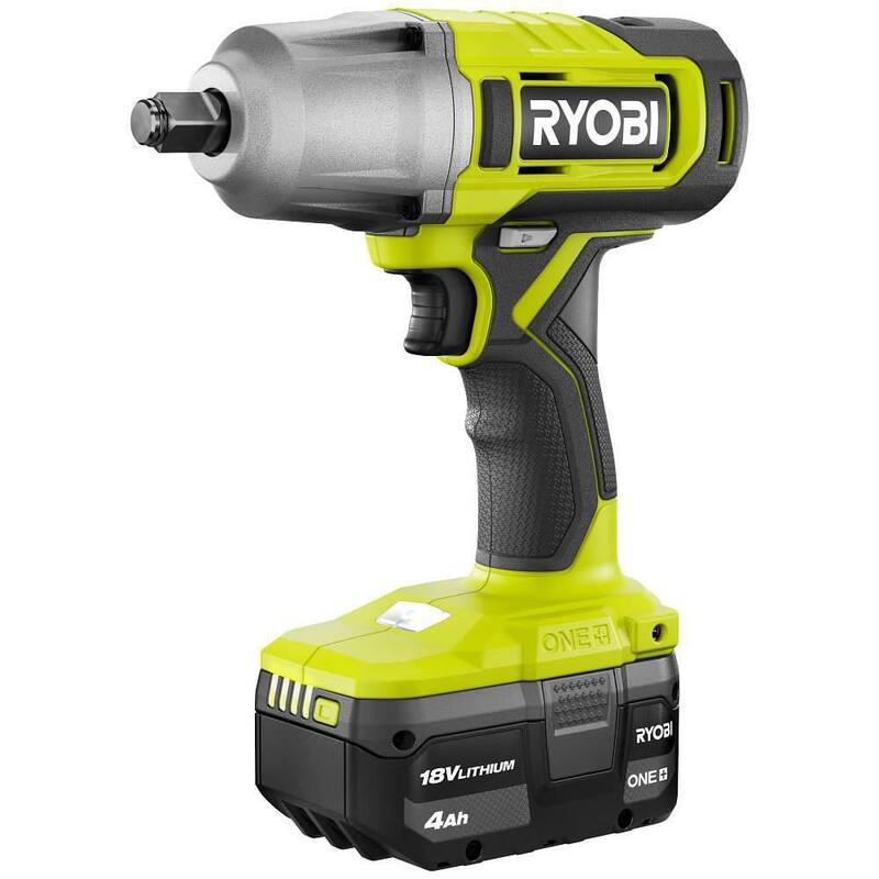 18V Cordless 1/2 in. Impact Wrench Kit with Battery and Charger Z57734