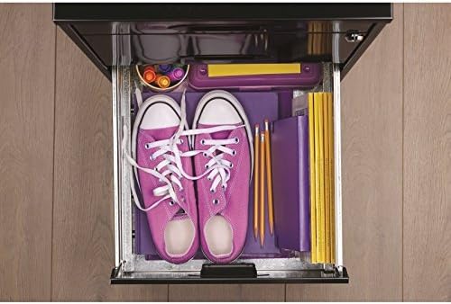 3 Drawer Metal File Cabinet Black J62019