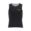 Black Camo Triathlon Tank Top Q3452