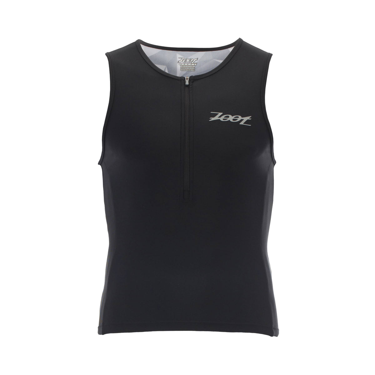 Black Camo Triathlon Tank Top Q3452
