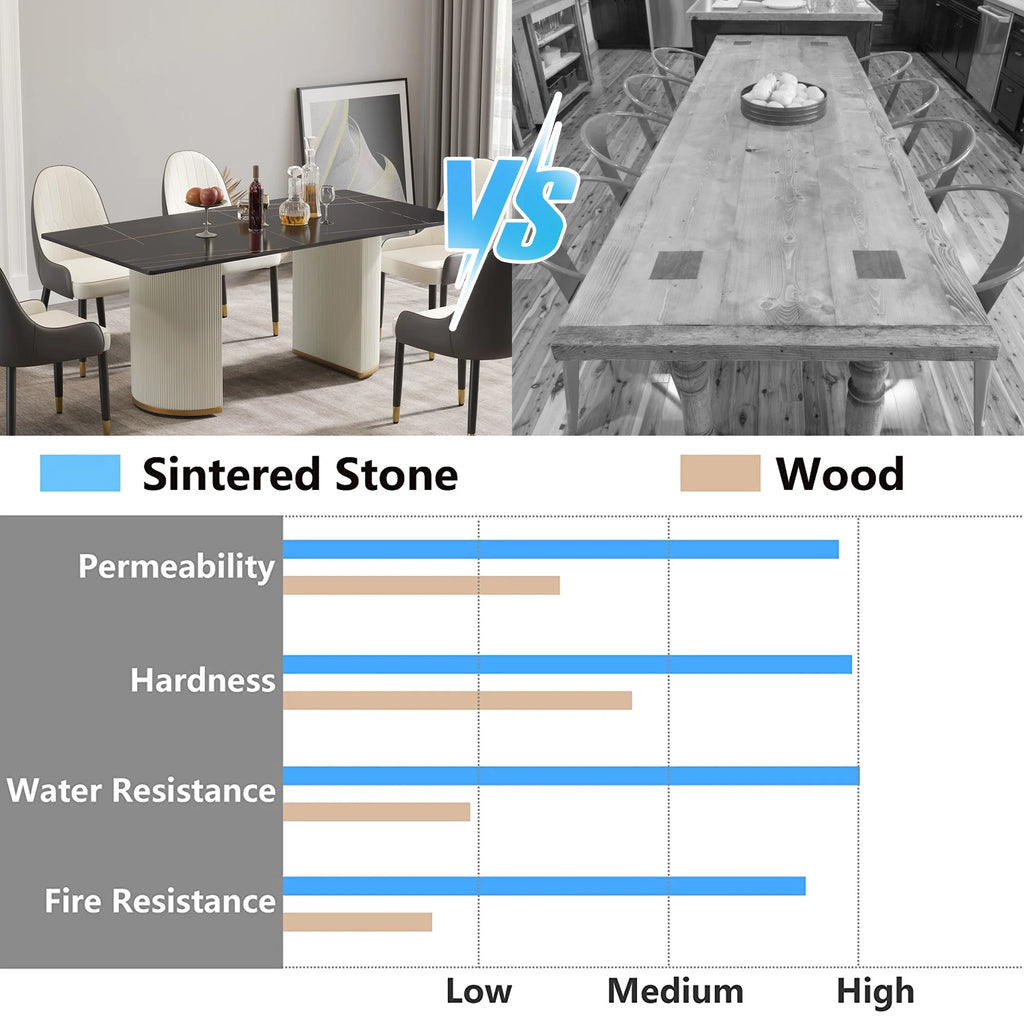 Artificial Stone Dining Table H99828