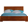 Cherry Wood Queen Size Platform Bed N1283