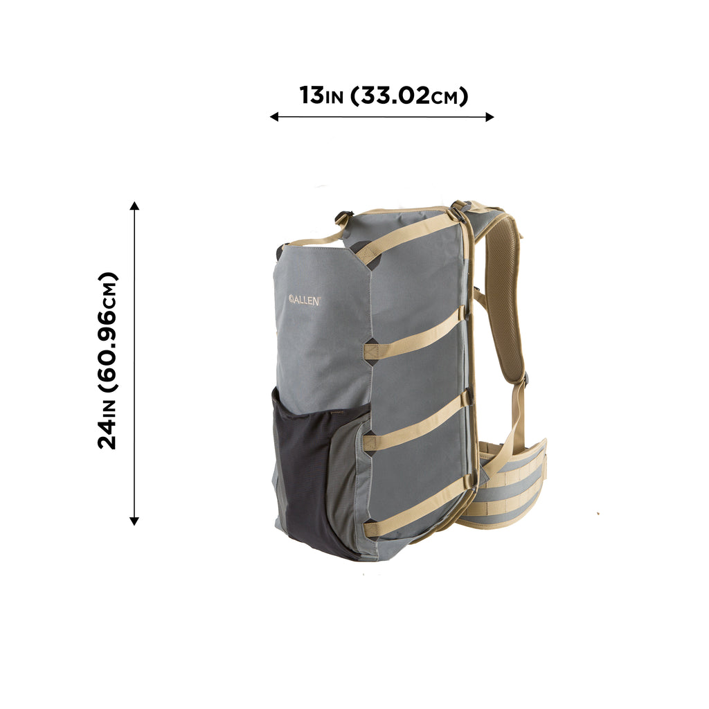 Harvest Trail Frame Game Bag Pack, Gray, Polyester H9741
