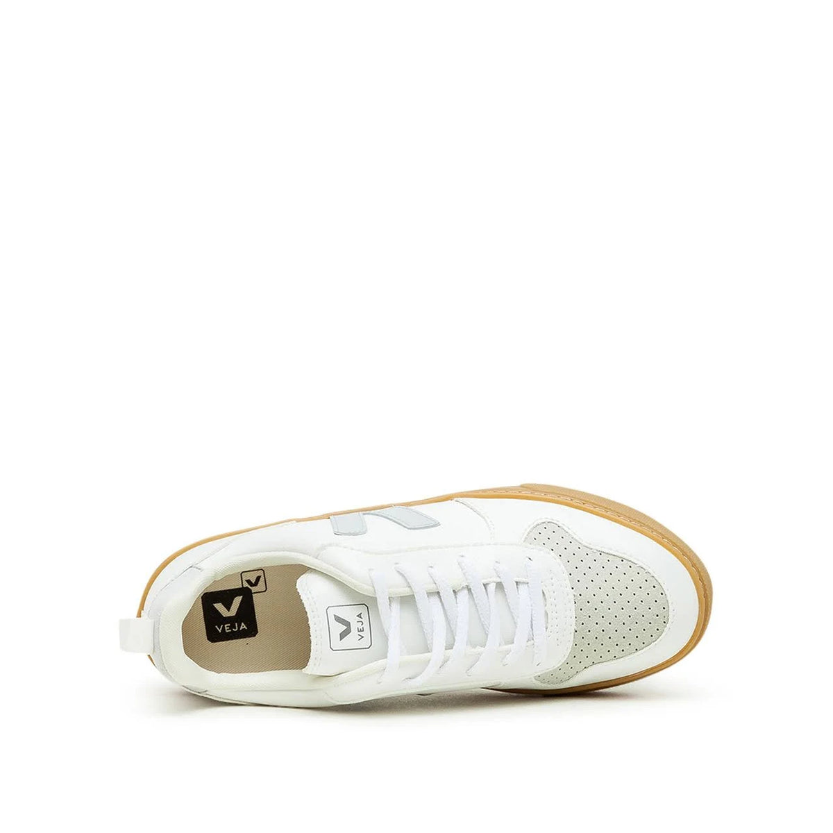 White / Gum Kids Lace Sneakers K914717