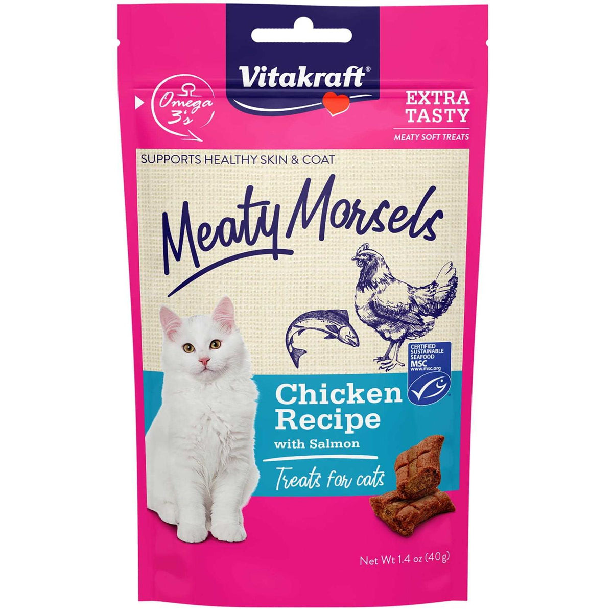 Chicken Salmon Cat Treat M632