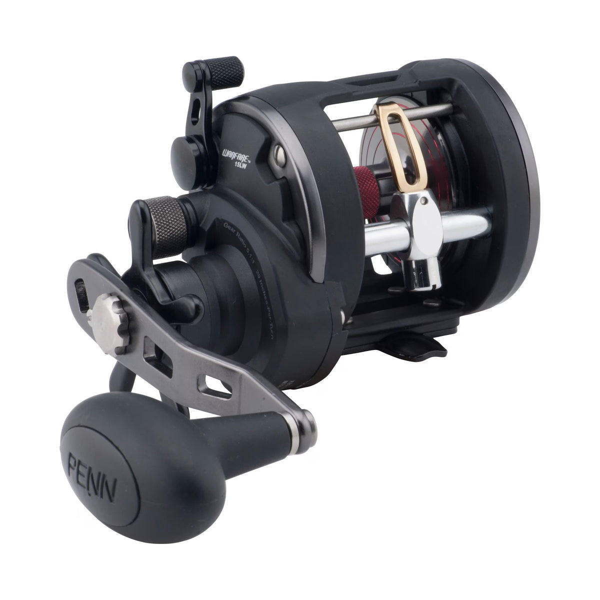 PENN Warfare Level Wind Conventional Fishing Reel, Size 15 M4588