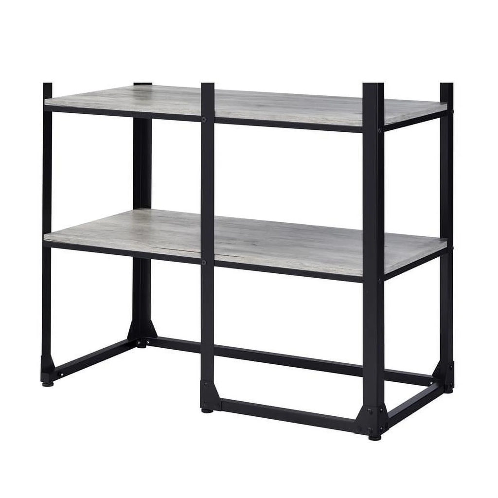 Industrial Metal 4-Shelf Bookcase U454191