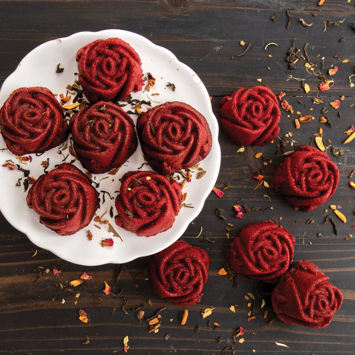Nonstick Cast Aluminum Cakelet V67129