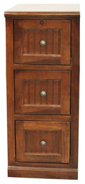 Dark Blue 3 Drawer File Cabinet V249844
