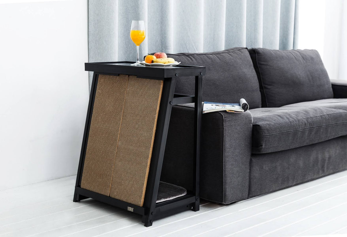 Cat Corner with Bed and Scratch Pad E461242