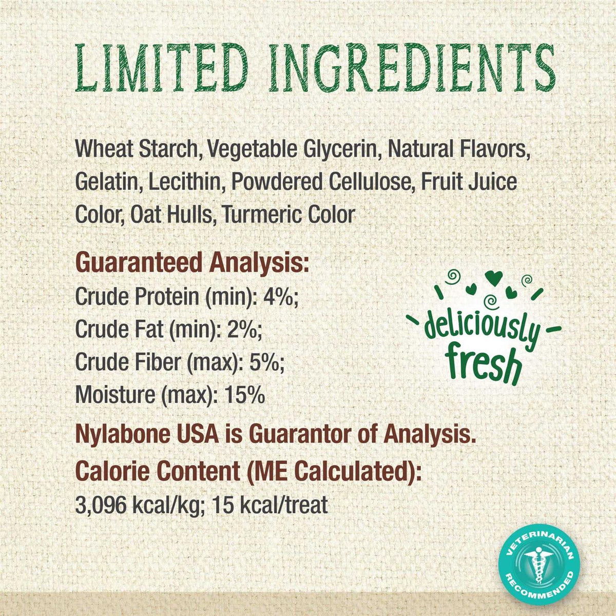 Natural Dental Chews C536