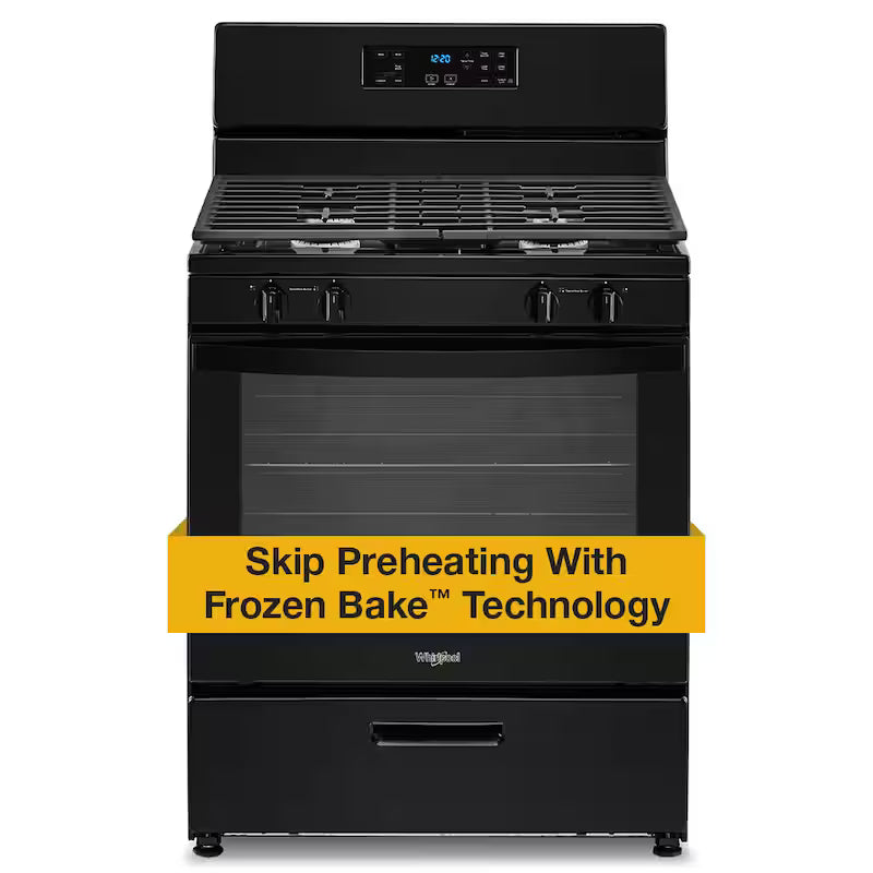 4 Burners 5.1-cu ft Freestanding Gas Range N1192