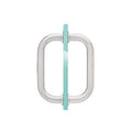 Satin Chrome 6 inch Tubular Shower Door Pull Handles V299481