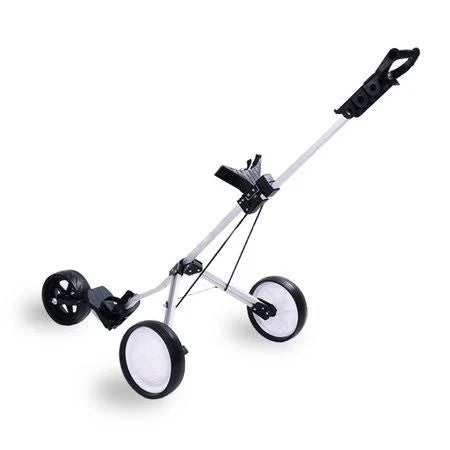 3 Wheel Golf Pull Cart Trolley with Foot Brake, Folding Cart, Large C108907
