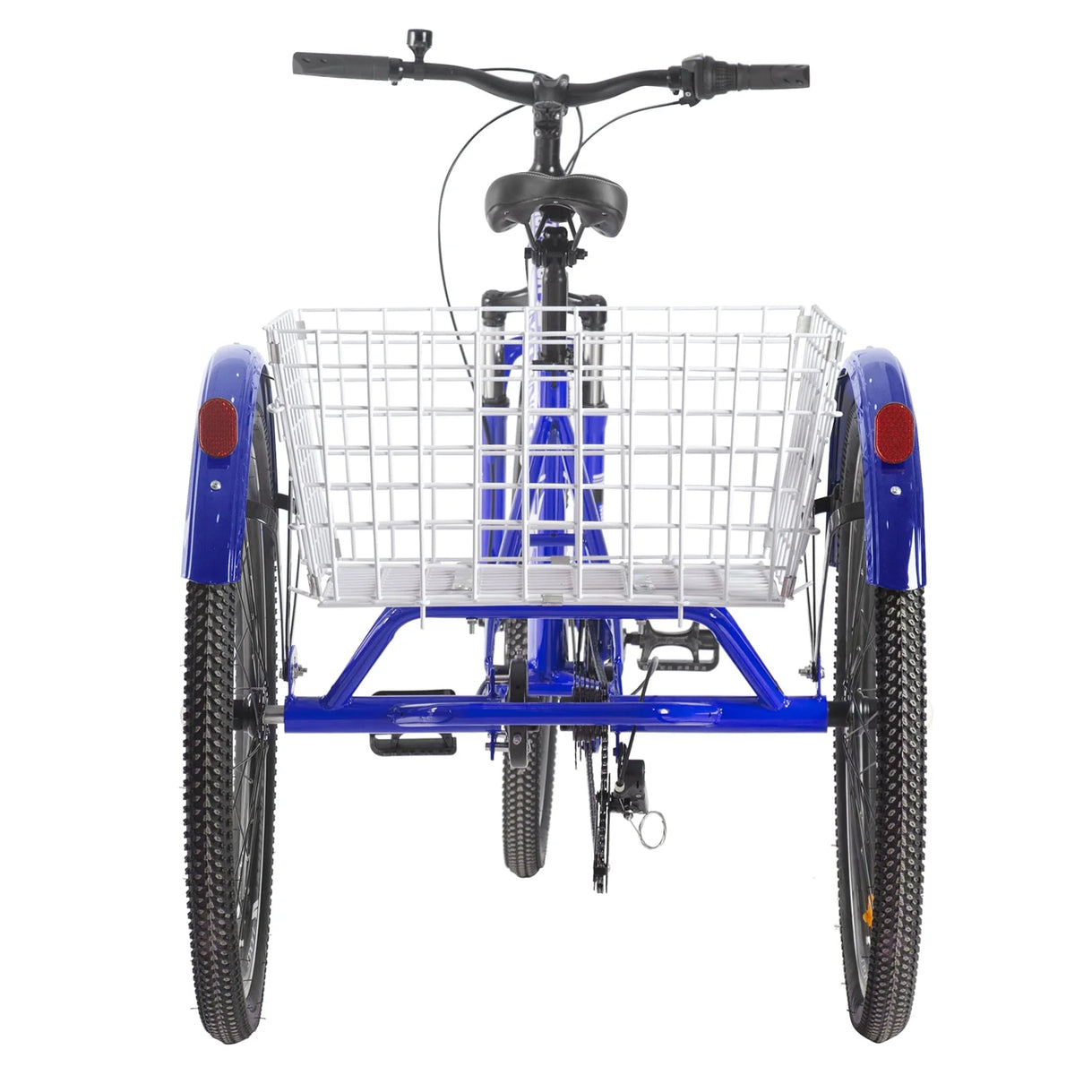 7-Speed 3 Wheeled Adult Tricycle with Cargo Basket H645271