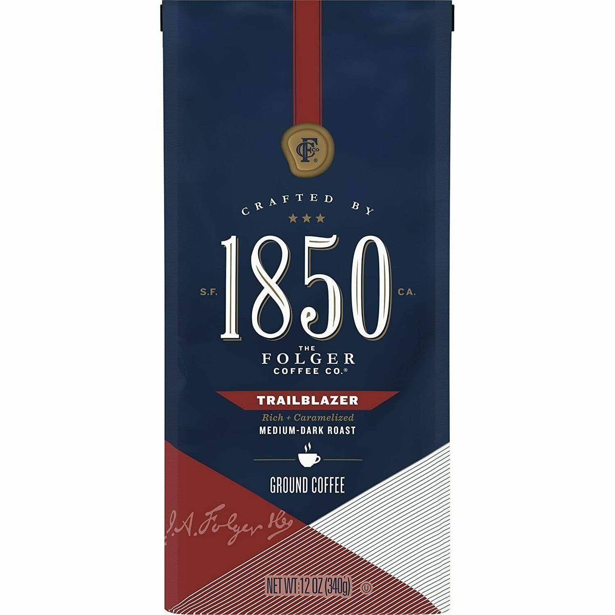 Dark Roast Ground Coffee 12 oz Bag 6-carton K95881