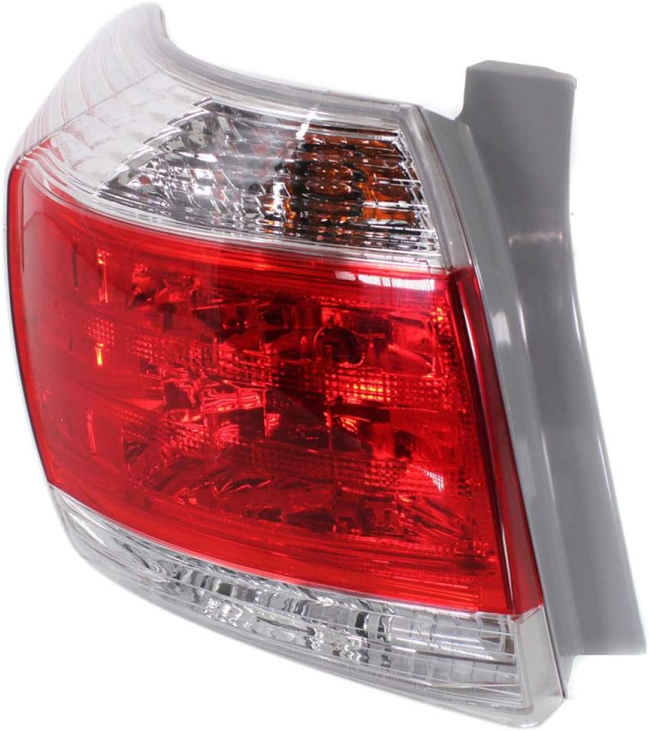 Tail Light Assembly Pair for Toyota Highlander 2011-2013 J605