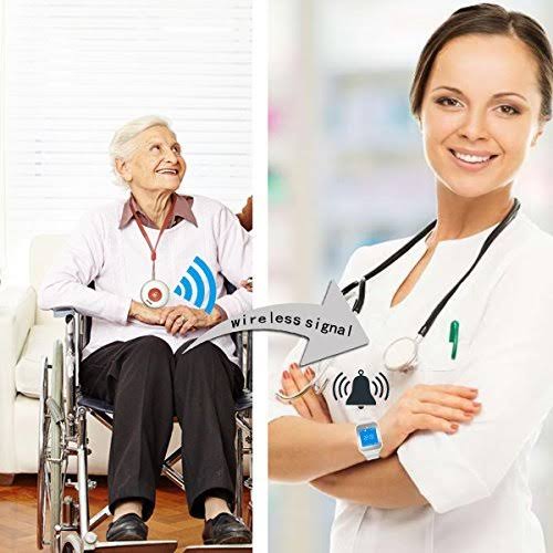 Wireless Restaurant Pager Calling System Table Service Call Buzzers J289