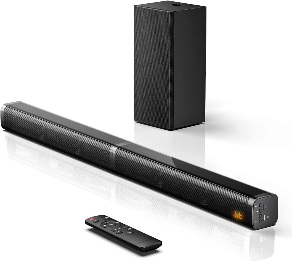 2.1 Slim Sound Bar with Subwoofer T66191