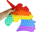 Jumbo Unicorn Bubble Pop Fidget Toy, Silicone Sensory Stress Toy G581