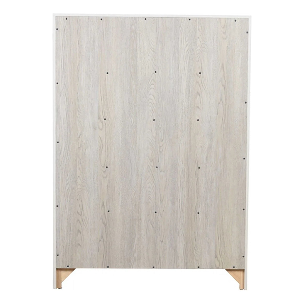 Gray 5-Drawer Wood Chest B913022
