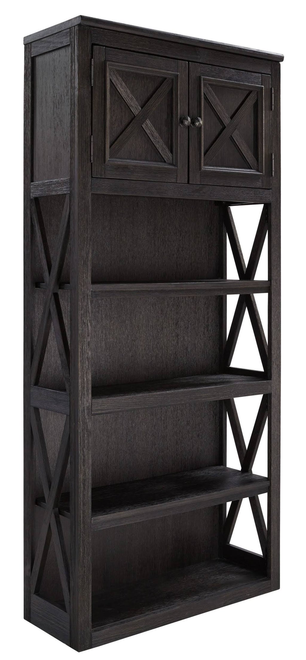 Black Large Bookcase C1434