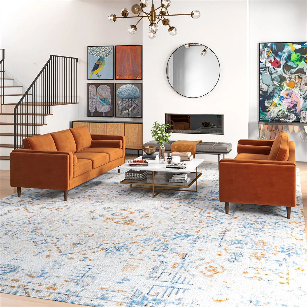 Velvet Sofa Set S8901