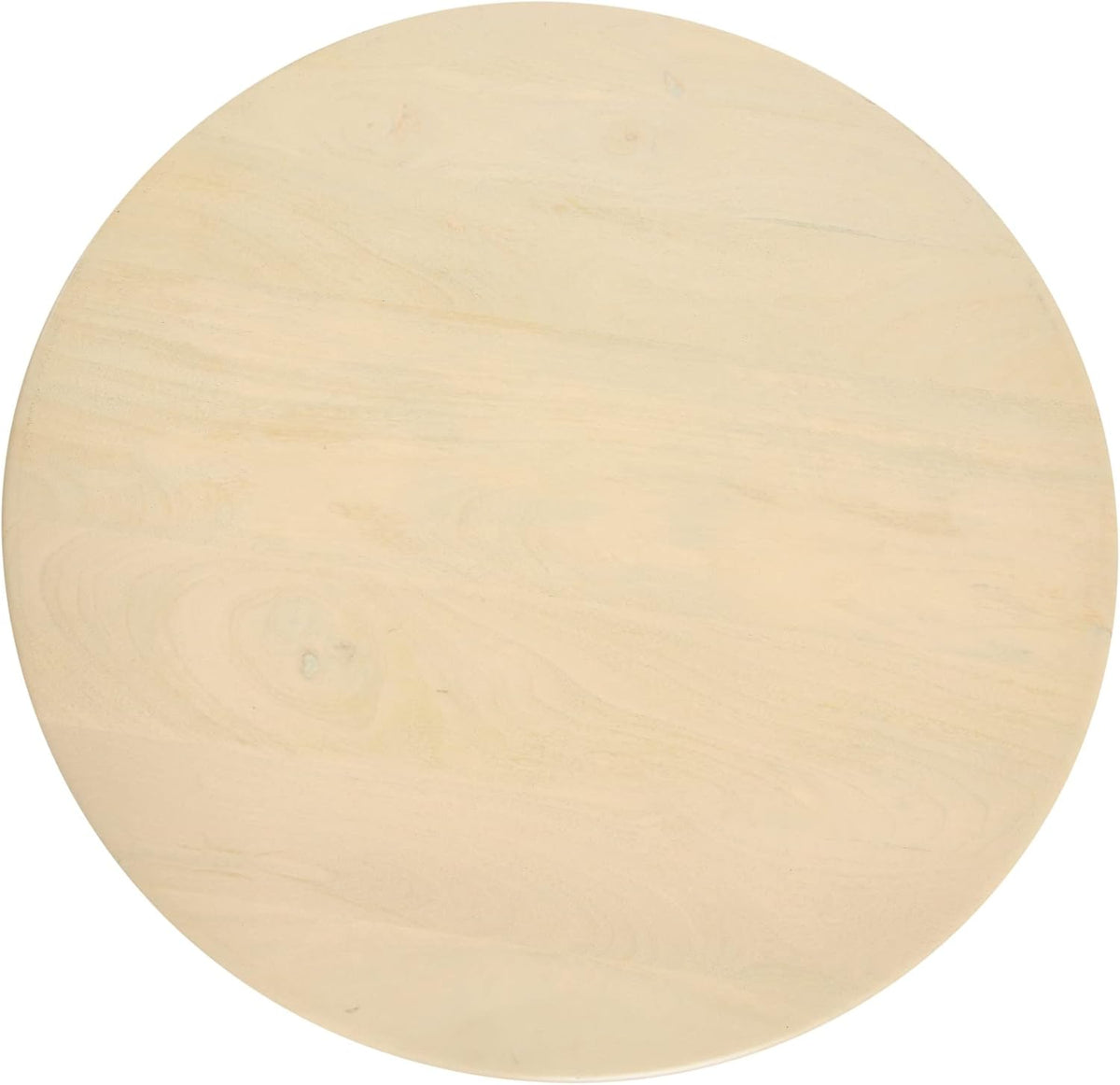 Natural Cane and Solid Mango Wood Round Coffee Table D23684