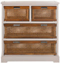 4 Drawer Storage Unit Grey S9904