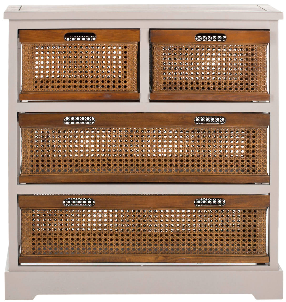 4 Drawer Storage Unit Grey S9904