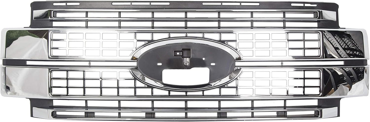 Satin Aluminum Platinum Grille Grill I7478